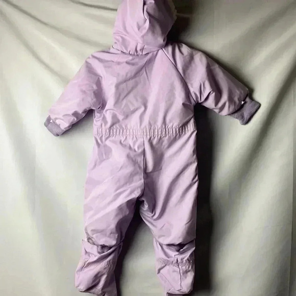 TIDYKINS VINTAGE ONE PIECE SNUGGLE BUNTING COLD WEATHER GEAR SHERPA LINED CLEAN - Picture 9 of 14